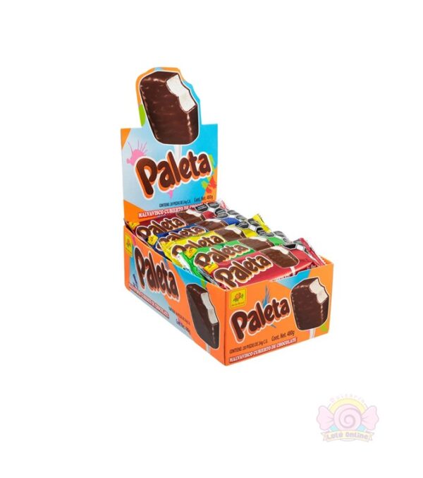 Paleta de Bombón y Chocolate C/20