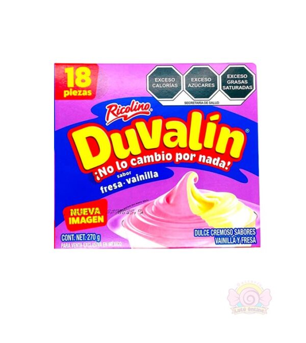 Duvalín Fresa-Vainilla C/18