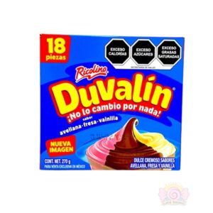 Duvalín Avellana-Fresa-Vainilla C/18
