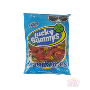 Lucky Gummys Lombrices 1 KG