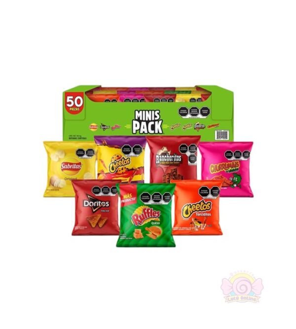 Minis Pack Sabritas C/50