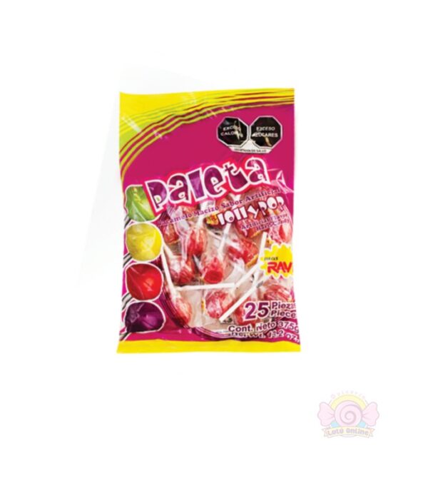 Paleta Roja Ravi C/25