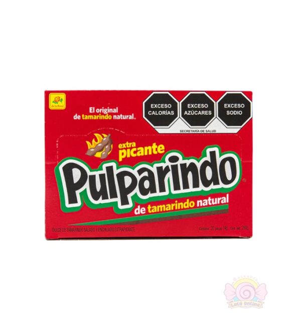Pulparindo Extra Picante C/20