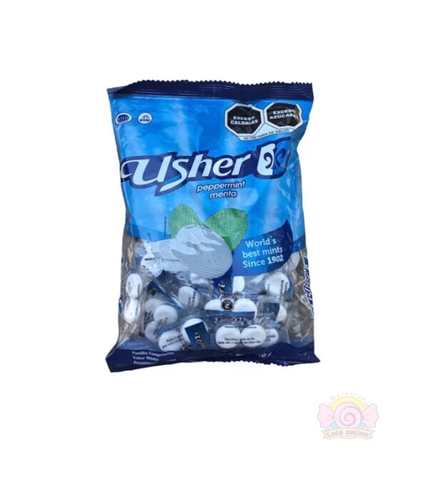 Dulces Usher Menta C/100