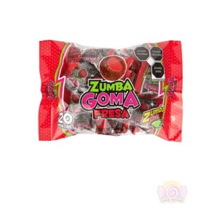 Zumba Goma Fresa C/20