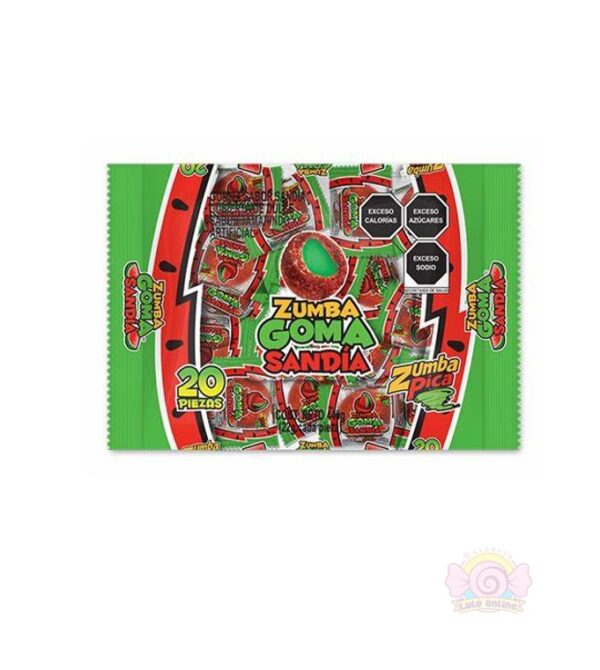 Zumba Goma Sandia C/20