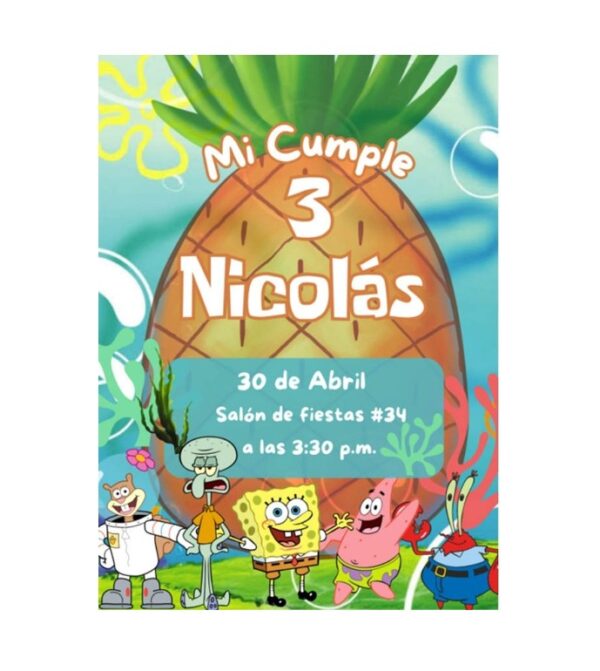 BOB ESPONJA (4IN)