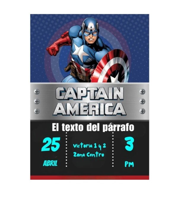 CAPITAN AMERICA (3IN)
