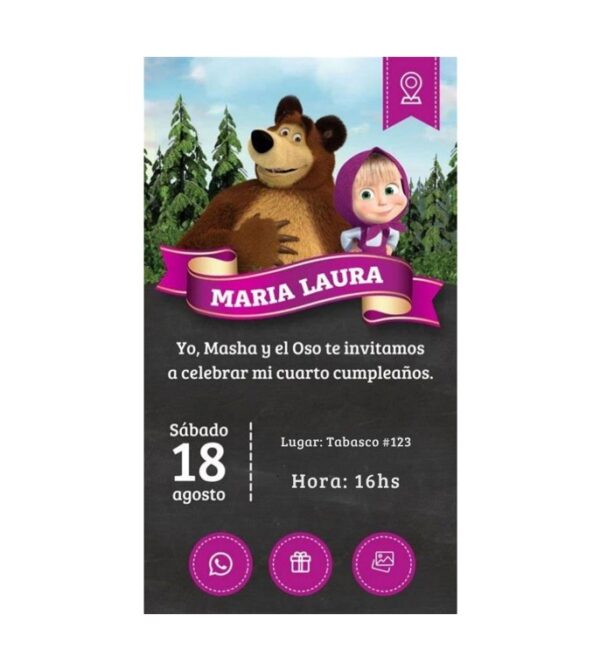 MASHA Y EL OSO (4IN)