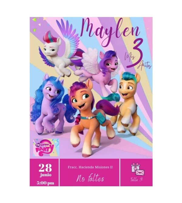 MY LITTLE PONY (4IN)